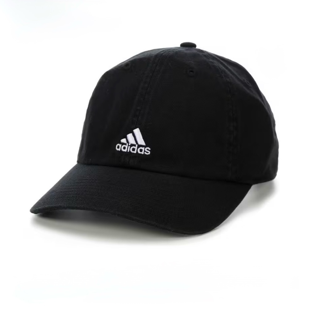 New NWT Adidas Women’s Saturday 2.0 Baseball Cap Hat in Black and White
